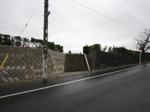 ひたちなか温泉 喜楽里 別邸 歩行者用階段