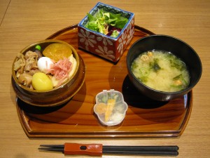 峠の釜めし定食 峠の釜めし本舗おぎのやにて