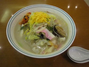 特製ちゃんぽん 長崎新地中華街 京華園にて