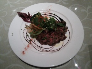フィレ肉のソテー リッチモンドホテル 長崎思案橋 レストラン 夜光杯にて