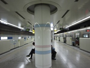 福岡地下鉄空港線 福岡空港駅 ホーム