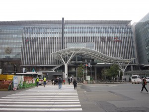 JR鹿児島本線 博多駅 博多口駅ビル 地下鉄工事中でした