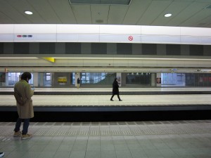 西日本鉄道天神大牟田線 西鉄福岡（天神）駅 ホーム