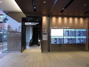 西鉄天神高速バスターミナル 入り口