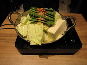 博多もつ鍋おおやま もつ鍋御前 ランチタイムのもつ鍋