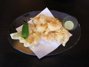 エビ天 杉戸天然温泉 雅楽の湯にて