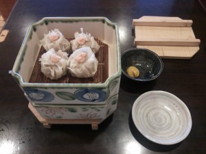 カニシューマイ 大師温泉 THE SPA 西新井にて