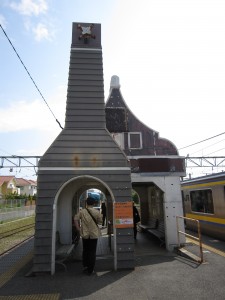 銚子電鉄線 銚子駅 駅舎 経年劣化が激しくなってきました