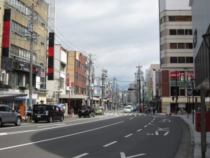 静岡鉄道線 新静岡駅 新静岡駅前交差点 駅周辺はかなり庶民的なイメージです