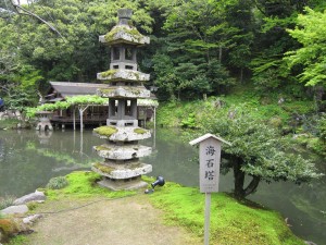 金沢 兼六園 海石塔
