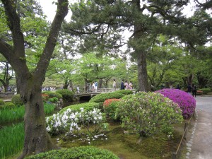 金沢 兼六園 花見橋