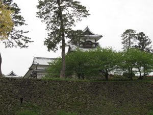 金沢城公園 新丸広場から二の丸方向を撮影