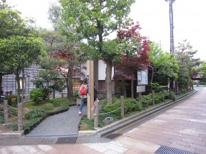 金沢 ひがし茶屋街 公衆トイレ