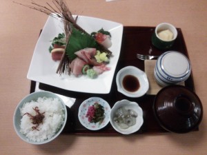 お造り御膳 アパホテル 金沢駅前 和食割烹 彩旬にて