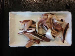 するめいかソフト焼き 楽天地天然温泉 法典の湯にて