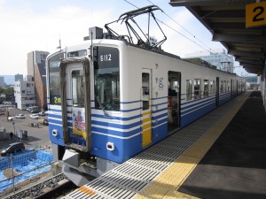 えちぜん鉄道 MC6101型 福井駅にて