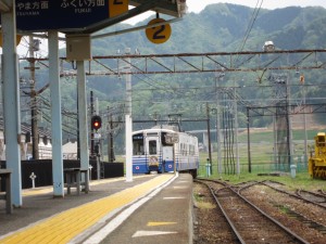 えちぜん鉄道 MC6101型 永平寺口駅にて