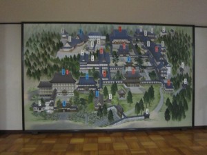 大本山 永平寺 全景 いかに広いかがお分かりいただけると思います