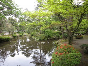 金沢 兼六園 辰巳上水