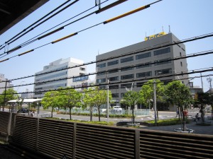 JR成田線 千葉駅 西口 あまり拓けていません