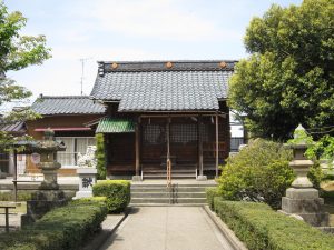 田中温泉 薬師神社 社殿 あわら温泉薬師三尊の1つです