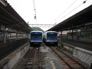 伊豆箱根鉄道駿豆線 修善寺駅 ホーム 改札口側から撮影