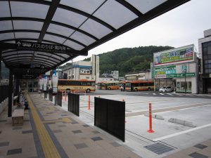 伊豆箱根鉄道駿豆線 修善寺駅 駅前バスターミナル