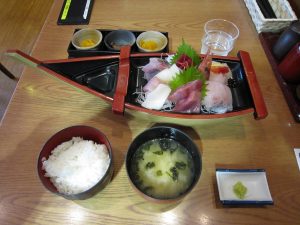 お刺身御前 伊豆高原の湯 うまいもん処にて