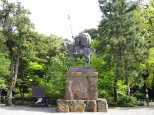 金沢 尾山神社 前田利家公像