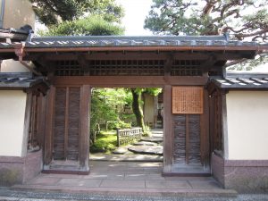 金沢 長町武家屋敷 武家屋敷跡野村家 玄関