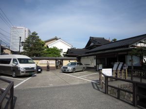金沢 長町武家屋敷 武家屋敷跡野村家に隣接する和カフェ