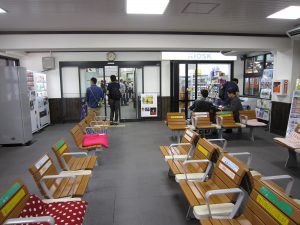 JR上越線 水上駅 待合室
