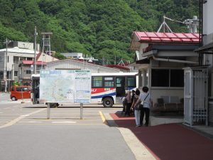 JR上越線 水上駅 関越バス乗り場