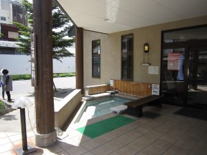 群馬県 水上温泉 ふれあい交流館 足湯