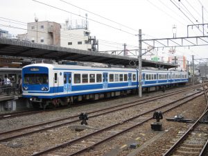 伊豆箱根鉄道 駿豆線 3000系 全体 三島駅にて