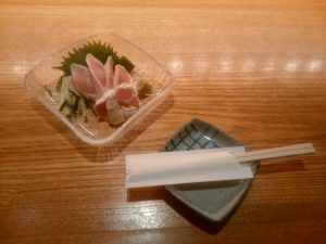 鳥わさ 両国湯屋 江戸遊にて