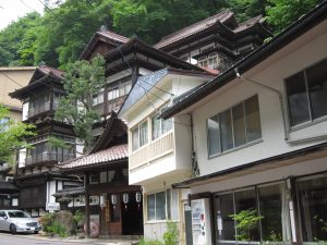 岩手県 花巻市 台温泉 中嶋旅館 歴史と風情のある旅館ですね