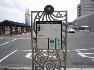 JR東北本線 花巻駅 宮沢賢治のイーハトーブと新渡戸稲造ゆかりのマップ