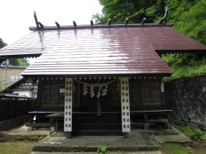 岩手県 花巻市 台温泉 温泉神社 拝殿