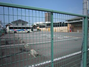 大分交通 新川バスターミナル 高速バスの待機所