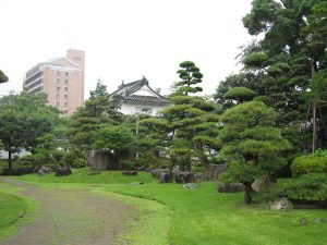 大分城址公園 日本庭園