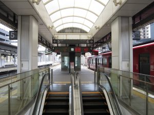 JR豊肥本線 大分駅 5番線・6番線 主に熊本・阿蘇・豊後竹田方面行きの列車が発着します