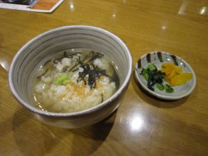 別府温泉 亀の井ホテル 油屋熊八亭 特選フグ会席 フグ茶漬け