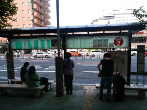 大分交通 別府北浜バスターミナル 別府空港方面乗り場