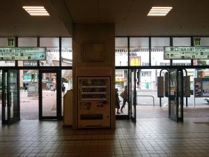 JR日豊本線 別府駅 東口 別府湾方向へはここを出ます