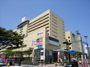 別府 トキハ百貨店 この近くに別府北浜バスターミナルがあります