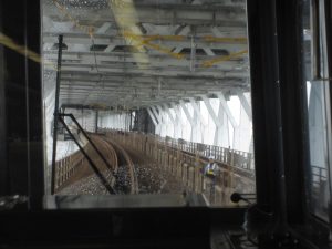 JR瀬戸大橋線 瀬戸大橋 前面 特急南風より