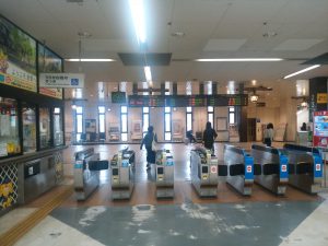 JR伯備線 倉敷駅 改札口