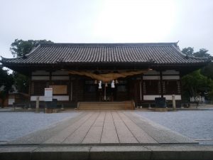 阿知神社 本殿