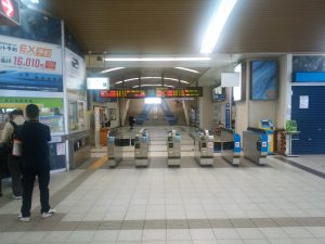 JR瀬戸大橋線 児島駅 改札口